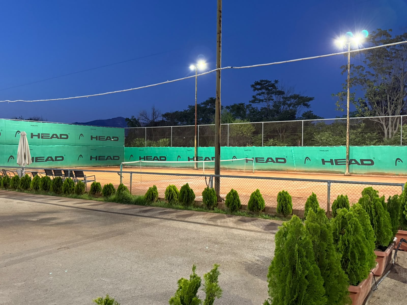 3 Clay Tennis Courts